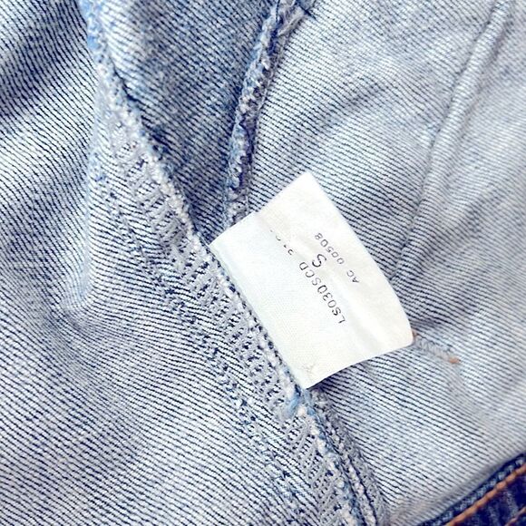 1921 Designer Vintage Denim Jacket Small - Picture 4 of 5